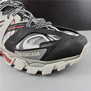 Balenciaga Track Trainers Grey Black Red 542023 W1GB1 4014  - 2