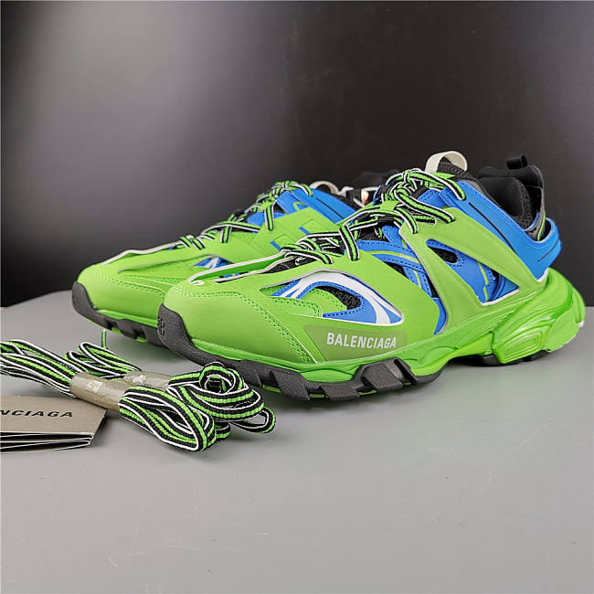 Balenciaga Track Trainer 'Blue Green' 542023 W1GB8 4078 - 1