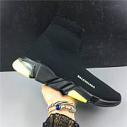 BALENCIAGA SPEED TRAINER YELLOW BLACK 360-517319W07U01007 - 1