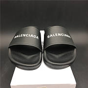 Balenciaga Slippers All Black 506347 WAL00 9061 - 6