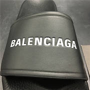 Balenciaga Slippers All Black 506347 WAL00 9061 - 5