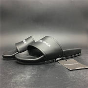 Balenciaga Slippers All Black 506347 WAL00 9061 - 4