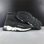 BALENCIAGA SPEED TRAINER GREY BLACK 360-517319W07U01006 - 3