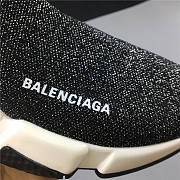 BALENCIAGA SPEED TRAINER GREY BLACK 360-517319W07U01006 - 2