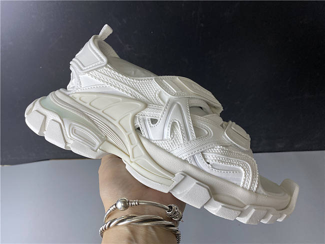 Balenciaga Track Sandal White (W) 617543W2CC19000 - 1