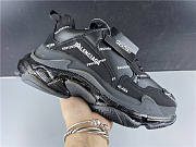 Balenciaga Triple S Black Sneaker 524039 W09E1 2021  - 1