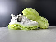 Balenciaga Triple S Clear Sole White/ Fluo Yellow 544351W09O10828 - 6