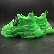 Balenciaga Triple S Neon Green Clear Sole 541624 W09OL 3801 - 5