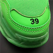 Balenciaga Triple S Neon Green Clear Sole 541624 W09OL 3801 - 6