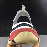 Balenciaga Triple S Sneaker silver/red/black 541624 W06E2 7320 - 5