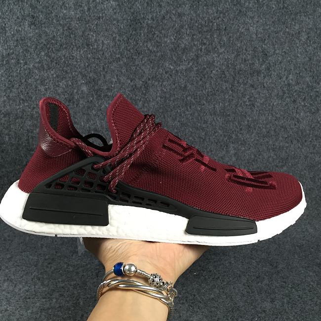 Adidas NMD R1 Pharrell HU Friends and Family Burgundy BB0617 - 1