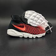 Nike Air Footscape Magista Flyknit Black/Bright Crimson-Gym Red-Cool Grey 816560-002 - 3