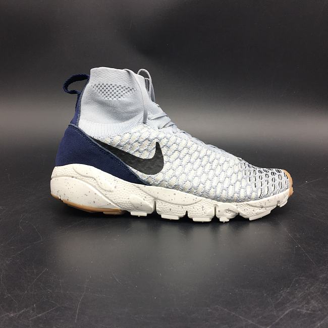 Nike Air Footscape Magista Flyknit Wolf Grey Dark Obsidian 816560-001 - 1