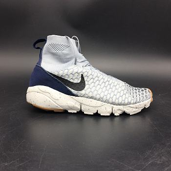 Nike Air Footscape Magista Flyknit Wolf Grey Dark Obsidian 816560-001