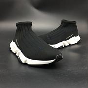 Balenciaga Speed Trainer Black White (2016) 458653-W05G0-1000 - 4