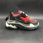 Balenciaga Triple S Black White Red 483513-W06E1-1000 - 1