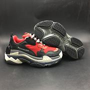 Balenciaga Triple S Black White Red 483513-W06E1-1000 - 3