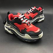 Balenciaga Triple S Black White Red 483513-W06E1-1000 - 2