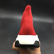 BALENCIAGA COCA COLA SPEED TRAINER SOCK RED WHITE BLACK  - 6