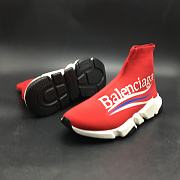 BALENCIAGA COCA COLA SPEED TRAINER SOCK RED WHITE BLACK  - 5