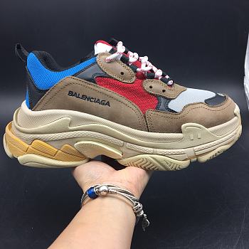 Balenciaga Triple S Trainer ‘Blue Red’ 2018 483513 W06E3 4365