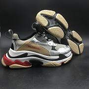 Balenciaga Triple S Silver Light Brown 483513 W06E3 1260 - 2