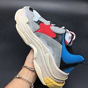 Balenciaga Triple S Blue Red 483513 W06E3 4365 - 6