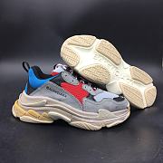 Balenciaga Triple S Blue Red 483513 W06E3 4365 - 4