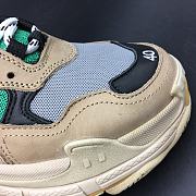 Balenciaga Triple S Beige Green Yellow 483513-W06E3-7070 - 2