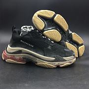 Balenciaga Triple S Old Black Red 483513 W06E1 1000  - 1