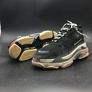 Balenciaga Triple S Old Black Red 483513 W06E1 1000  - 3