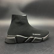 Balenciaga Speed Trainer Mid Black 483502W05G01000 - 1