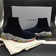 Balenciaga Speed Trainer Blue Orange 506344W05G0-4102 - 5