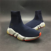 Balenciaga Speed Trainer Blue Orange 506344W05G0-4102 - 2