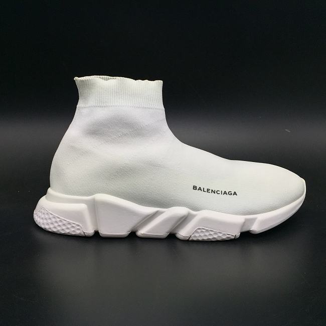 Balenciaga Speed Trainer Mid 'Triple White' 458653-W05G0-9000 - 1