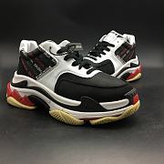 BALENCIAGA BLACK AND WHITE 17FW TRIPLE S 483560-W06E1-1011 - 3