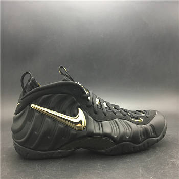 Nike Air Foamposite Pro Black Metallic Gold 624041-009