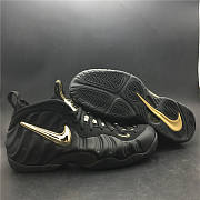 Nike Air Foamposite Pro Black Metallic Gold 624041-009 - 4