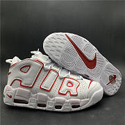 Nike Air More Uptempo White Varsity Red Outline (GS) 415082-108 - 3