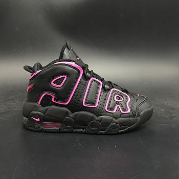 Nike Air More Uptempo Black Pink Blast (GS) 415082-003