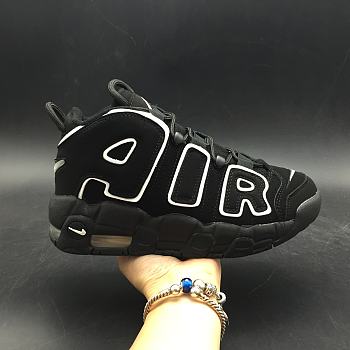 Nike Air More Uptempo Black White 2016 (GS) 415082-002