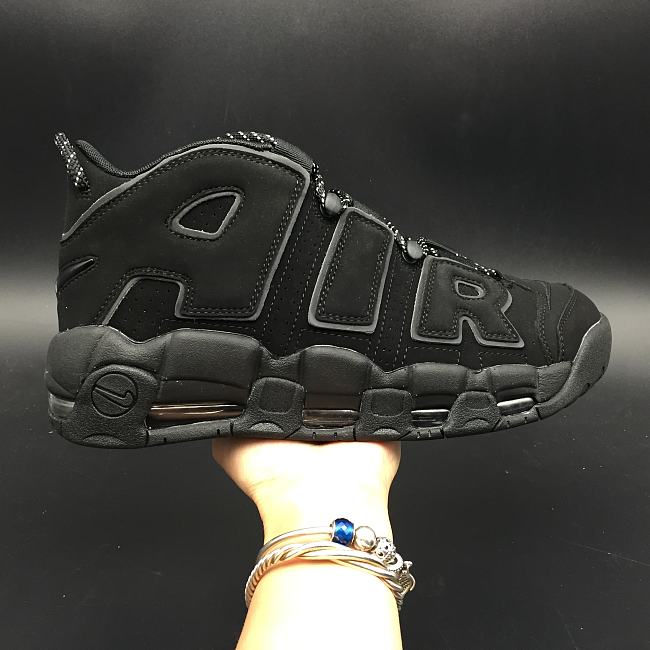 Nike Air More Uptempo All black 3M 414962-004 - 1