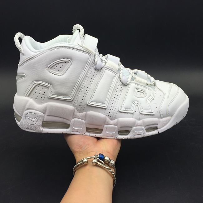 Nike Air More Uptempo Triple White 921948-100 - 1