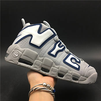 Nike Air Uptempo Gray Dark Blue 