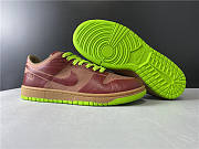 Nike Dunk Low 1-Piece Laser Varsity Red Chartreuse 311611-661 - 4