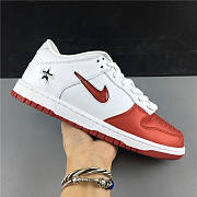 Nike SB Dunk Low Supreme Jewel Swoosh Red CK3480-600 - 1