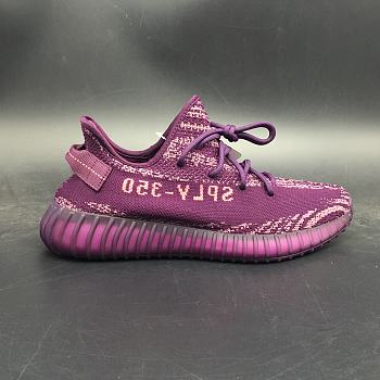 Adidas Yeezy 350V2 popcorn purple red B37573