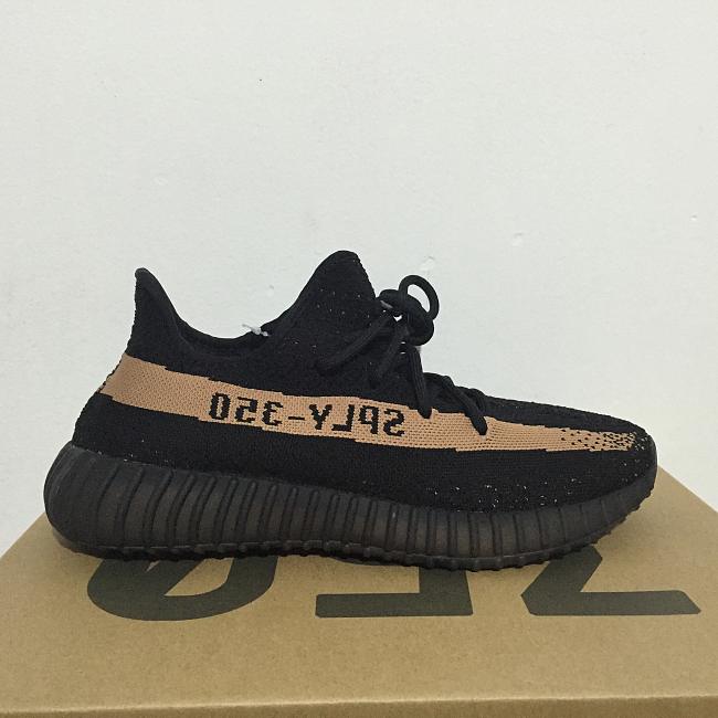 Adidas Yeezy Boost 350 V2 Core Black Copper BY1605 - 1