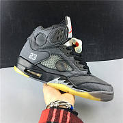 Air Jordan 5 Retro Off-White Black CT8480-001 - 1