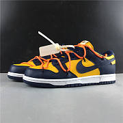 Nike Dunk Low Off-White University Gold Midnight Navy CT0856-700 - 5